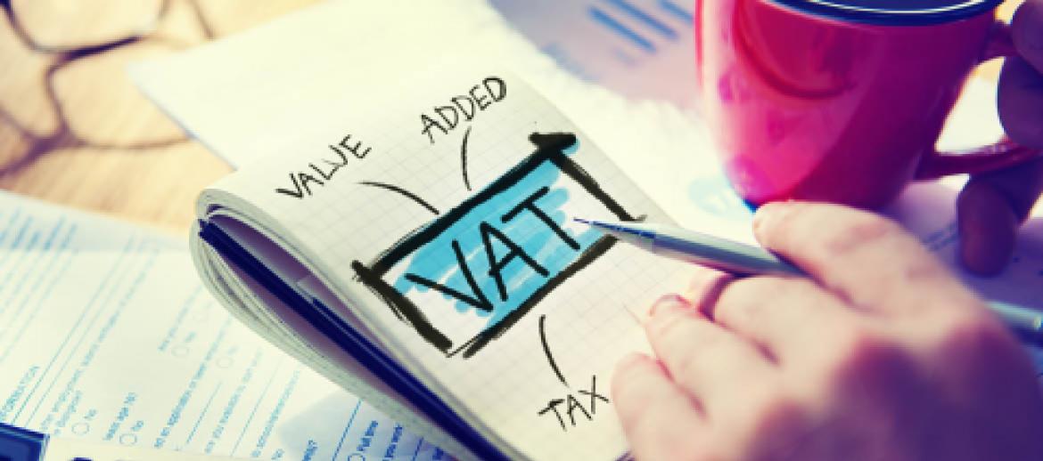 VAT written on pad