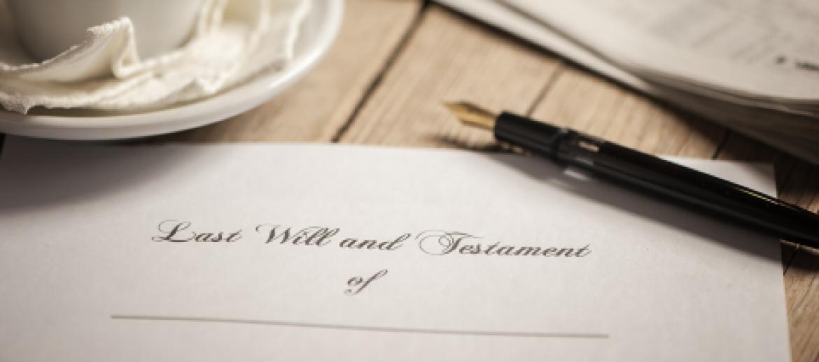 Will and testament documents to sign 