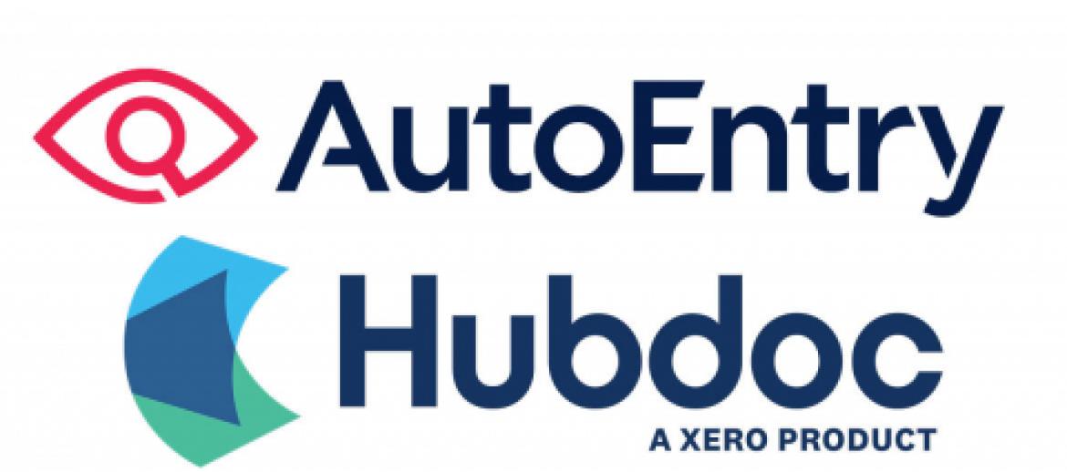 AutoEntry logo and HudDoc Logo