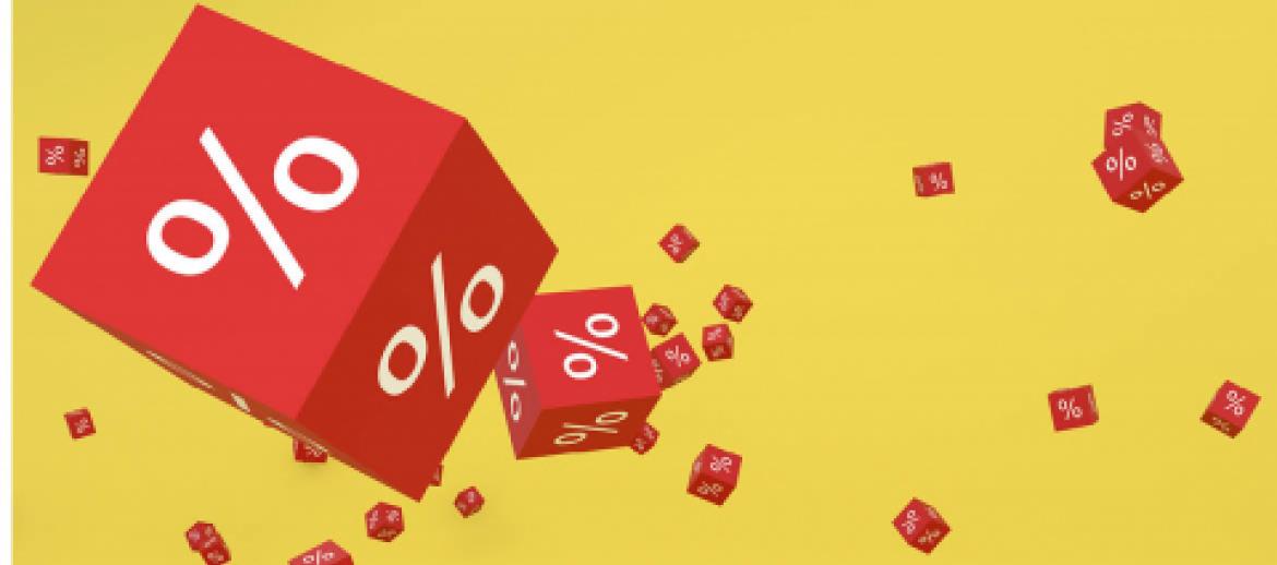 VAT rates % on cubes falling