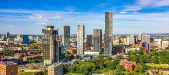 Manchester skyline