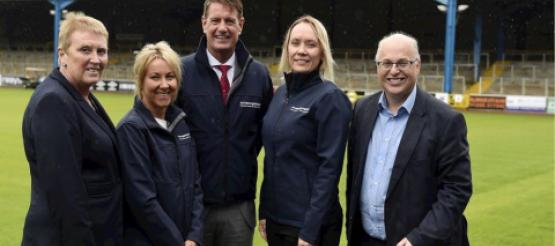 Armstrong Watson team at Carlisle United