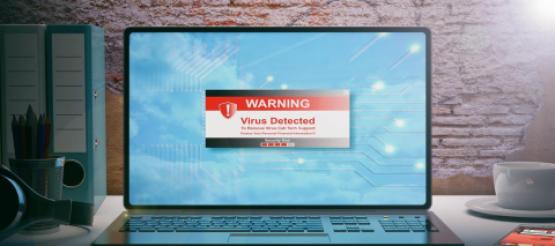 Working from Home Cyber Security Virus Scam