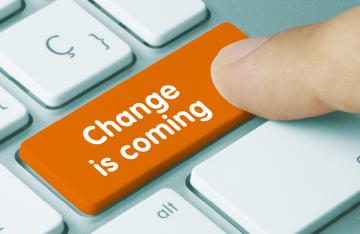 Change is coming on keyboard