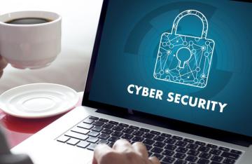 Cyber security laptop