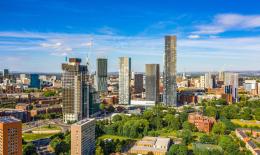 Manchester skyline