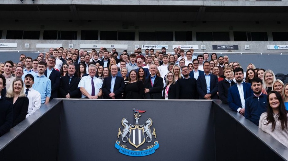 Newcastle office group shot