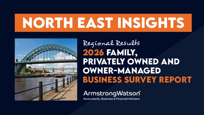 Insights banner for Armstrong Watson’s 2026 Family, Privately Owned and Owner-Managed Business Survey Report.