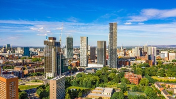 Manchester skyline