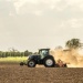 Tractor in a field